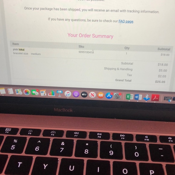 Pink Lokai Bracelet - Picture 3 of 3